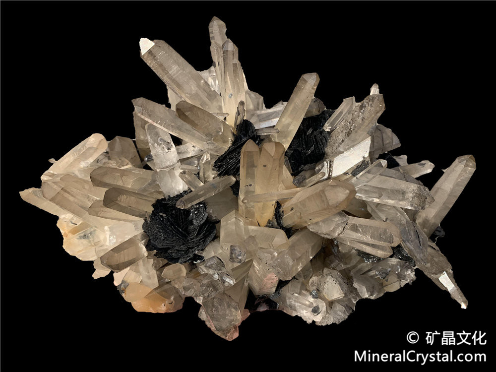 quartz, hematite