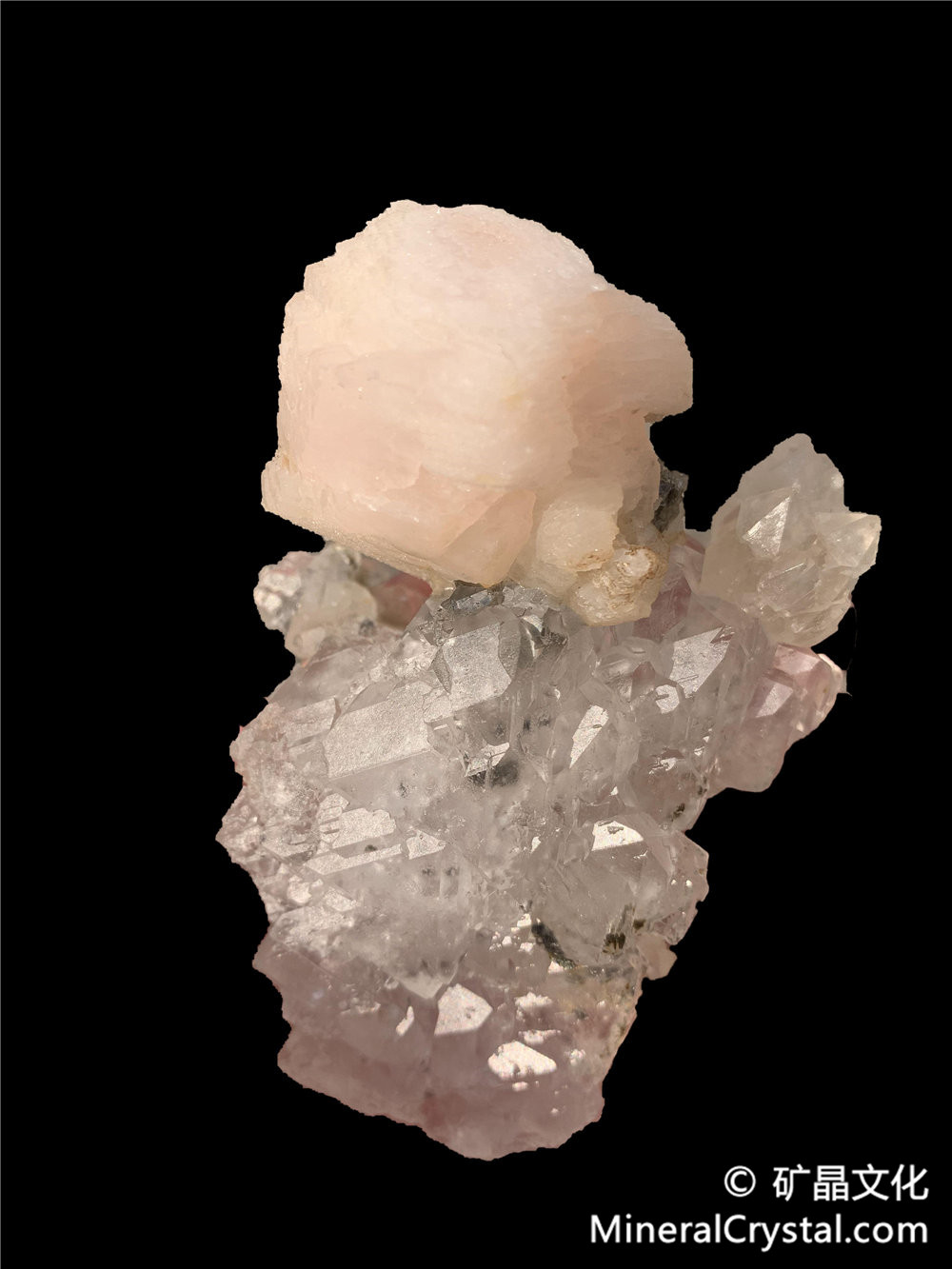 calcite, fluorite, quartz