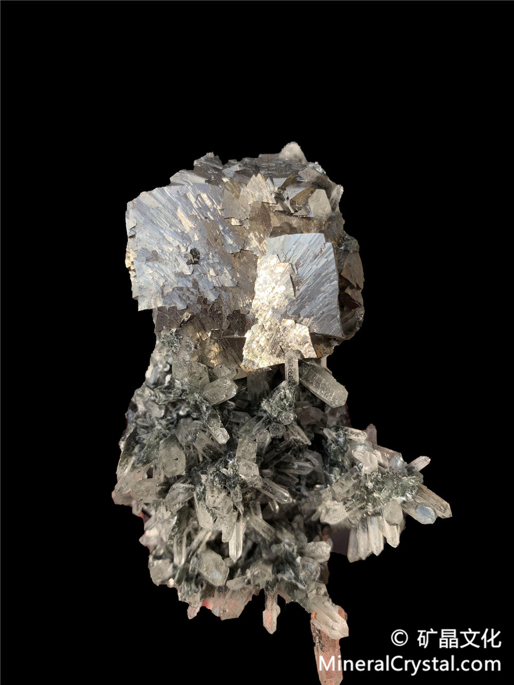 Arsenopyrite, quartz
