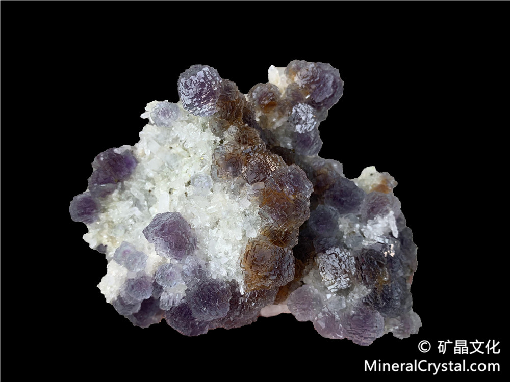 Fluorite, quartz