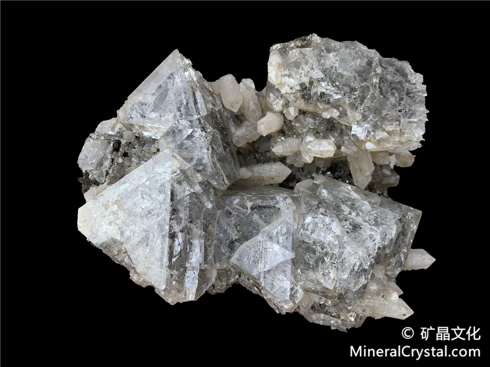 fluorite, quartz
