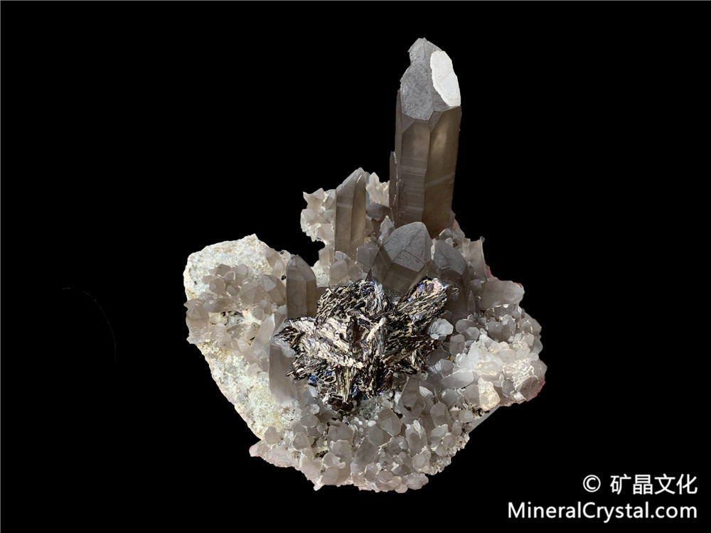 arsenopyrite, quartz