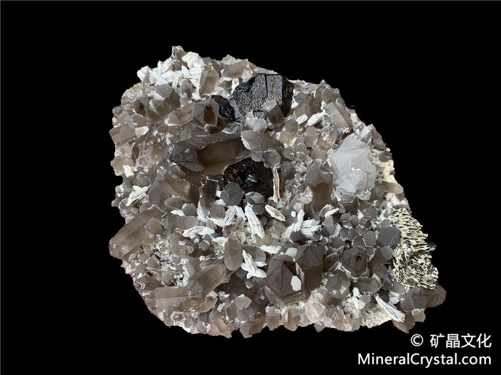 cassiterite, arsenopyrite, quartz