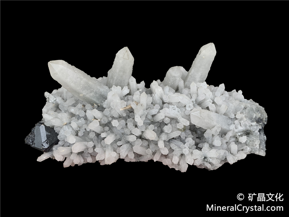 sphalerite, quartz