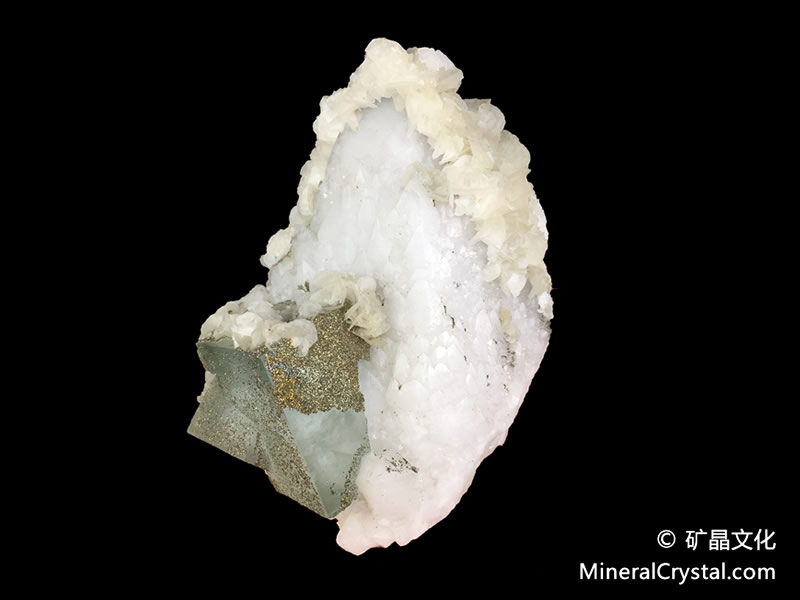 fluorite、quartz、calcite